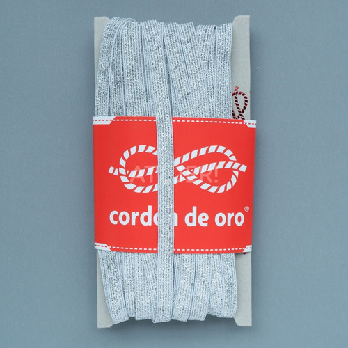 Elastico Flash Con Lurex De 10 Mm Cordon De Oro X 20 Metros