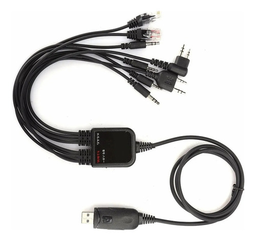 Cable De Programación Usb 8 En 1 Para Radio/quanshen