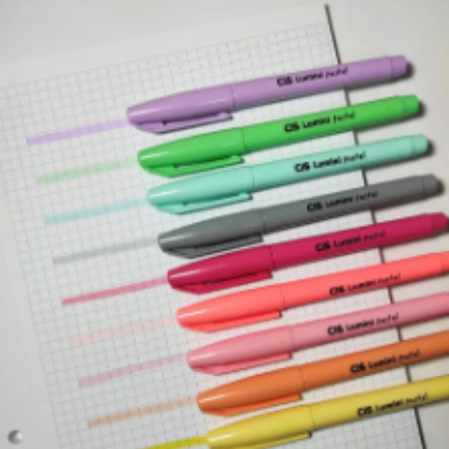 Marca-texto Lumini Pastel - Cis