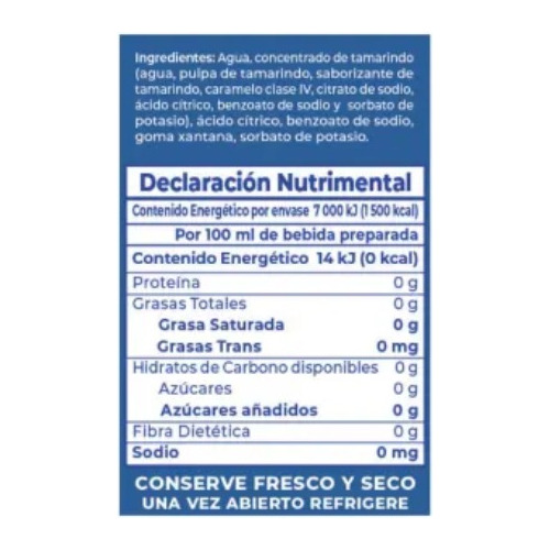 Concentrado Delsol Sabor Tamarindo 5 Lts