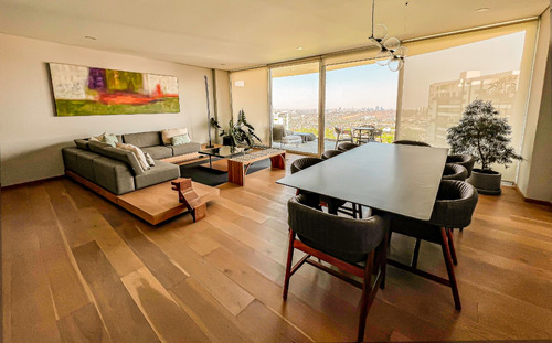 Departamento En Venta En Bosque Real View, A Estrenar, 3 Recámaras, Terminado