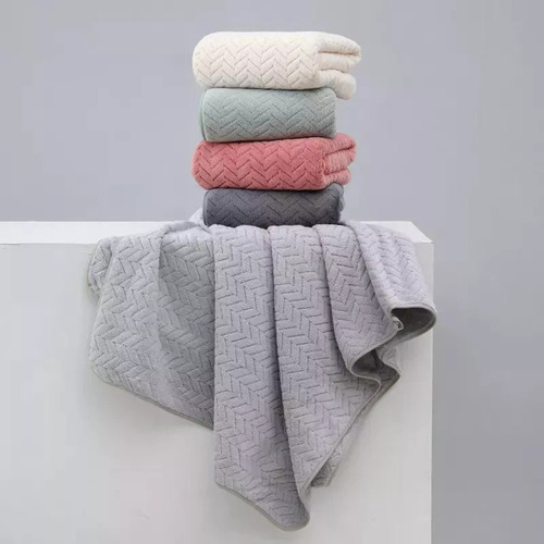 Toallas De Baño Completas De 3 Piezas, Grandes, 70 X 140 Cm