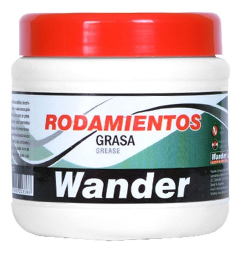 Wr- Grasa Para Rodamientos - Wander Extrema Presión 200 Grs