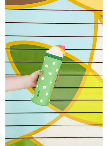 Para .. Owala 945ml Darling Daisy Verde-claro