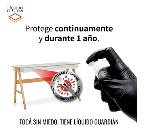 Atom-protect Tapabocas Conicet + Liquido Guardian 30 Ml