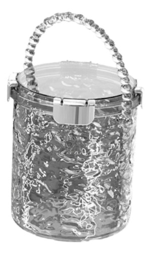 De Bebida De Cubo De Hielo Con Mango, Mantiene De S Gris