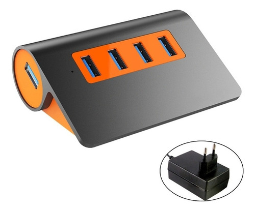 Enchufe Europeo Orico M3h4 Gen2 Usb3.1 Hub