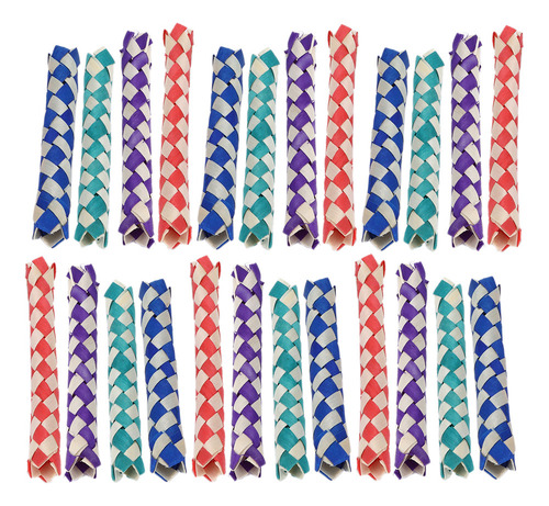 E Armadilhas De Bambu Chinesas 24pcs Dedo Pássaros