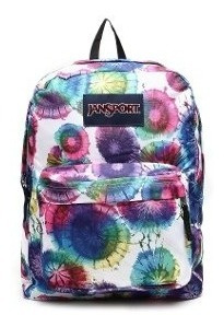 Mochila Jansport Superbreak Multi Colors Fucsia 25l Original