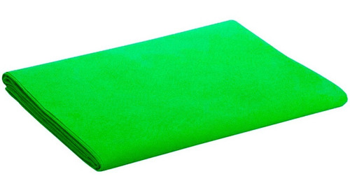 Imagen 7 de 10 de Fondo Infinito Verde Croma Key 1 X 2 Mts - Solo Tela