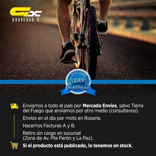 Imagen 2 de 2 de Kit Bici Luz+caramañola+portacaramañola+inflador. Gravedadx