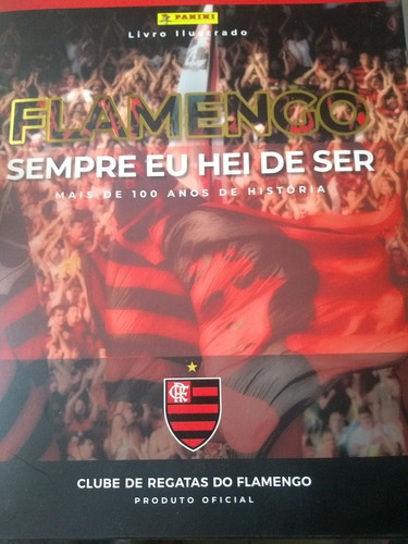 Álbum Do Flamengo Capa Mole +100 Fig Para Colar 