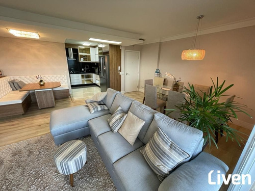 Imagem 4 de 20 de Maravilhoso Apartamento De 99m² Com 3 Dormitórios, Suíte E Varanda Gourmet Na Vila Industrial - 9047