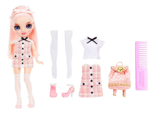 Imagen 5 de 10 de Rainbow High Fashion Muñeca Jr Serie 2 Coleccion Moda Ed