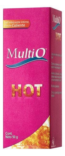 Multio Gel Lubricante Intimo Hot Gel 50g Multi O