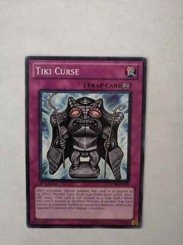 Tiki Curse Yu-gi-oh! 
