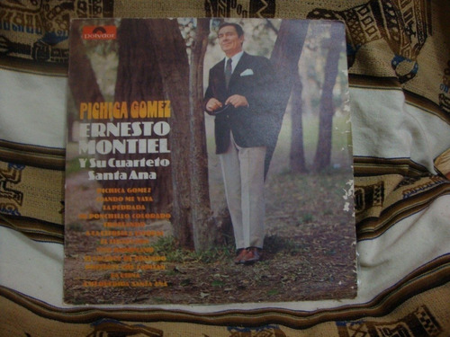 Vinilo Ernesto Montiel Cuarteto Santa Ana Pichica Gomez F1