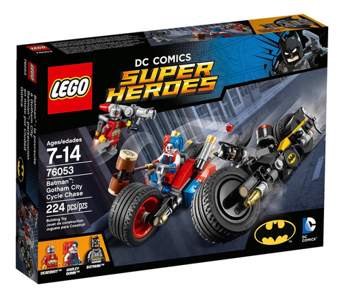 Lego 76053 Dc Comics Heroes Batman Gotham City Cycle Chase 224