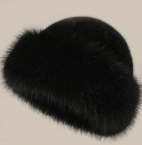 Gorro Sombrero De Felpa Suave Para Dama Otoño Invierno