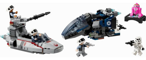 Lego Star Wars Nave Dropship Imperial Vs Speeder Rebelde 383 Stormtrooper