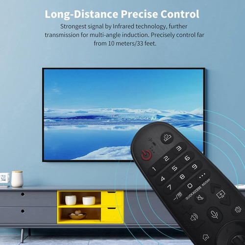 Controle Remoto De Substituição An-mr19ba Para LG Nanocell T