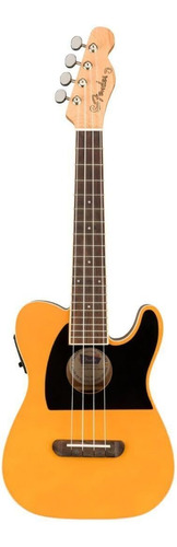 Ukelele Fender Fullerton Tele Concert, Butterscotch Blond...