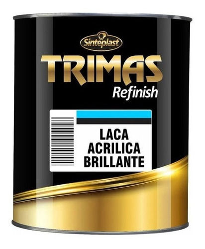 Pintura Acrilico Blanco X 1  Lt Automotor Sinteplast Trimas