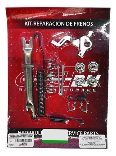 Kit Para Freno De Tambor Trasero L/izq P/ Mazda B2600 Bt50 