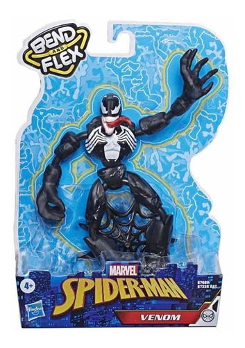 Muñeco Venom Bend And Flex Marvel Spiderman 15 Cm