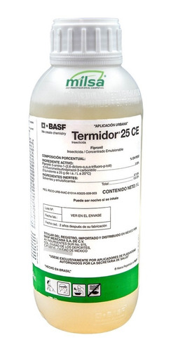 Termidor 25 Ce 1 L Insecticida Fipronil Termitas Moscas