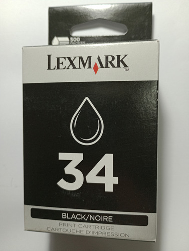 Cartucho Lexmark 34 Original Negro 