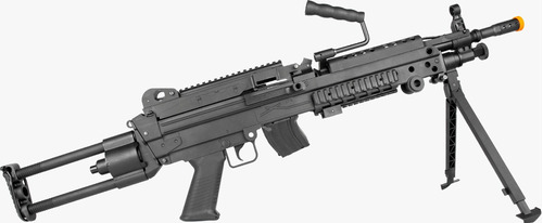 Airsoft Rifle Rossi Lmg Suporte M249 Light