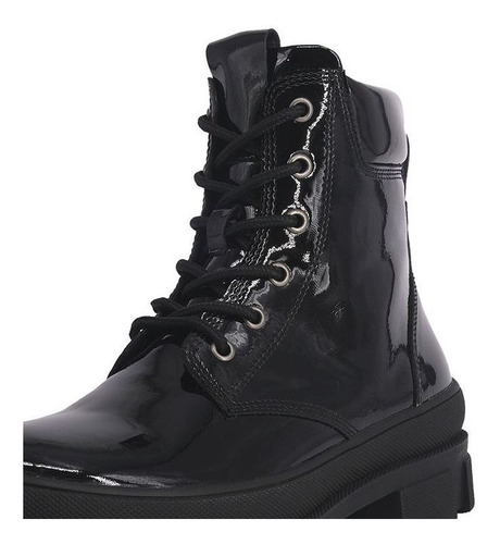 Alquimia Botin Belle Negro Charol Alquimia