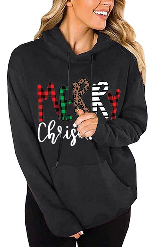 Pullover Hoodie Casual Long Sleeve Sweatshirt Christma