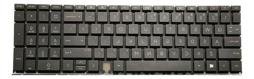 Teclado Retroiluminado Layout Dos Eua - Laptop Preto De
