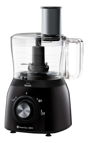 Imagen 2 de 3 de Multiprocesadora Philips Viva Collection HR7630 600W negra 220V