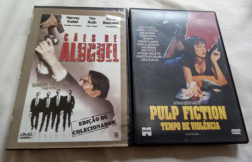 Pulp Fiction Cães De Aluguel Coleção Tarantino Dvd Seminovos