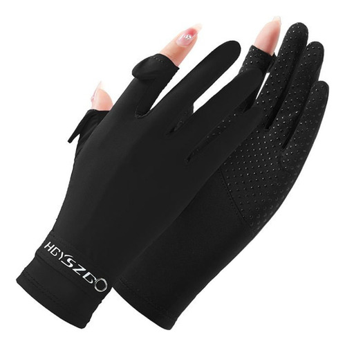 Guantes Ice Silk, Guantes De Protección Solar, Antideslizant