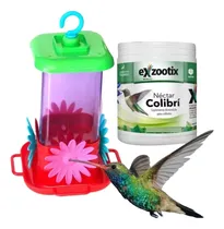 Comprar Bebedero Comedero De Colibrí Picaflor Aves Con Nectar