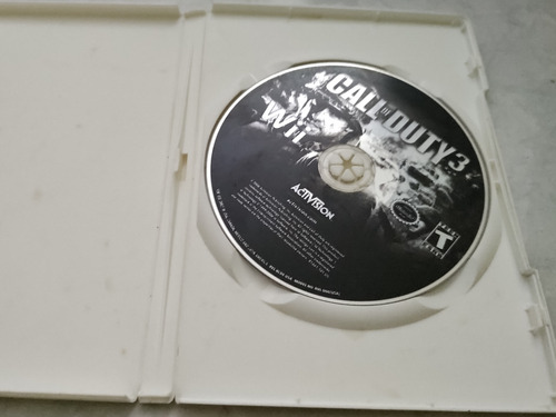 Nintendo Wii Wiiu Videojuego Call Of Duty 3 Original (Usado)