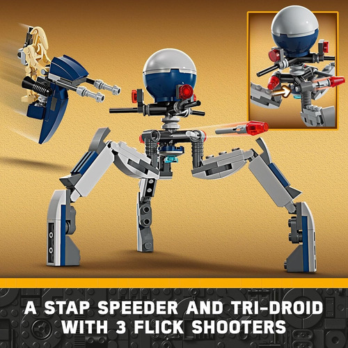Lego Star Wars Set De Batalla De Clone Trooper Y Droides