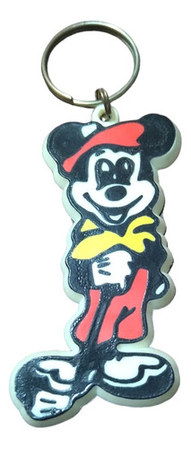 Llavero De Disney Retro Vintage Mickey 