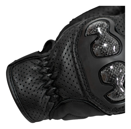 Guantes Moto Turismo Verano Samurai Warrior Kento Proteccion Negro L