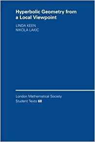 Hyperbolic Geometry From A Local Viewpoint (london Mathemati