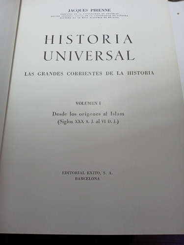 Historia Universal De Pirenne - Grandes Corrientes - 8 Tomos