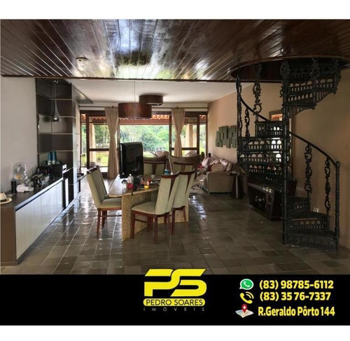 Chácara Com 6 Dormitórios À Venda, 10000 M² Toda Desenhada Em Jardim, Casa Com 600m², Por R$ 2.000.000 - Pernambuco. - Ch0004