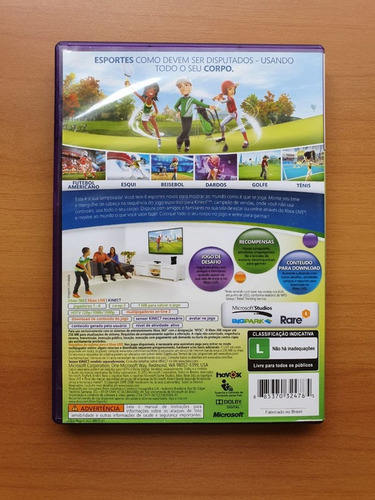Kinect Sports - Xbox 360 - Usado