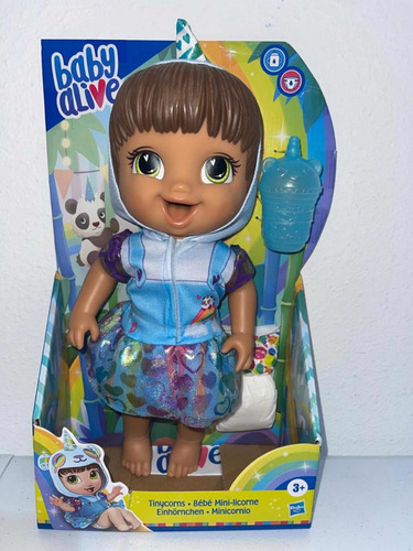 Imagen 3 de 8 de Muñeca Baby Alive Bebé Mini-licorne