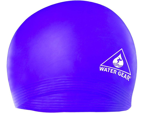 Water Gear Gorro De Natación De Látex Para Mujeres Y Hombres