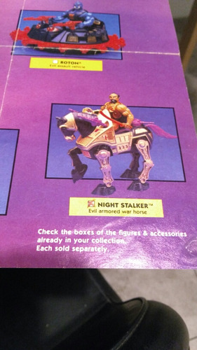 Catálogo De Figuras Heman Motu Másters Check List Importado